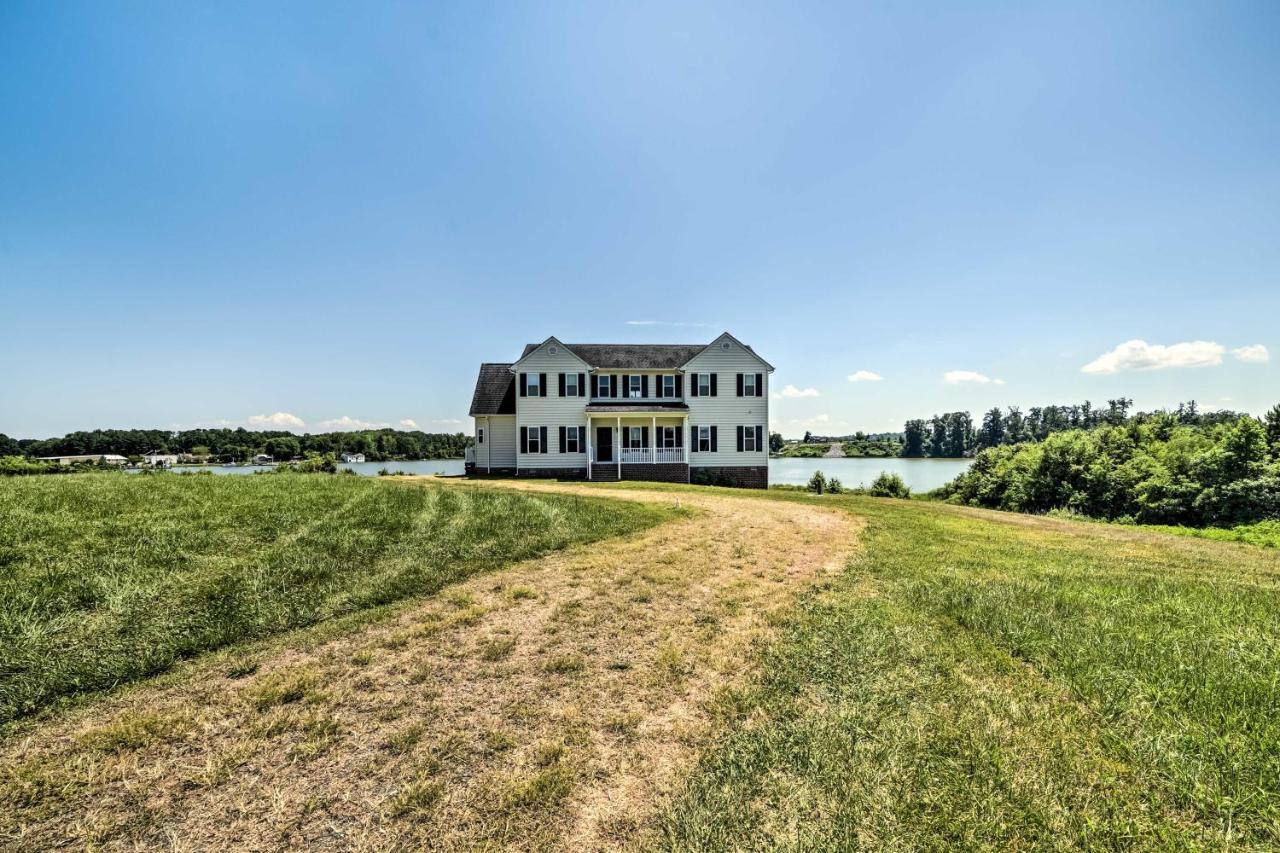 Waterfront Montross Home With Private Boat Slip! Экстерьер фото
