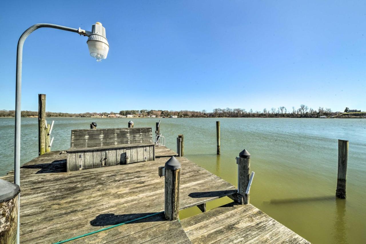 Waterfront Montross Home With Private Boat Slip! Экстерьер фото