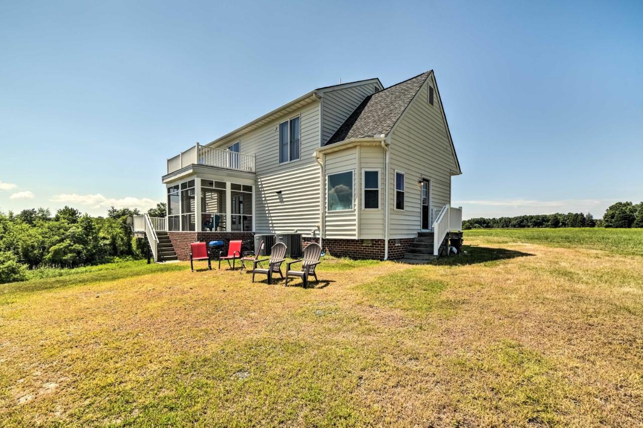 Waterfront Montross Home With Private Boat Slip! Экстерьер фото